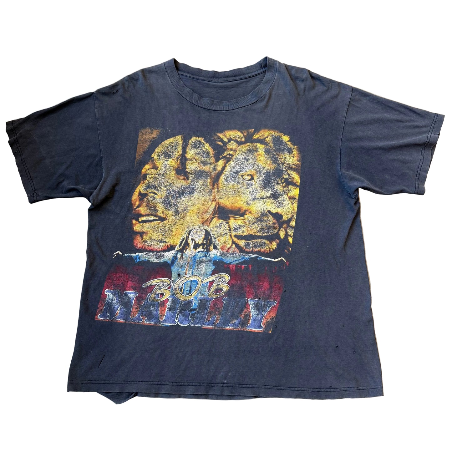 XL - Vintage Bob Marley Rap Tee