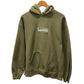 Large - Supreme Box Logo Hooded Sweatshirt - FW25 'Light Olive' (Pre-Owned)