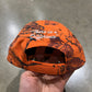 Supreme Orange Camo Hat