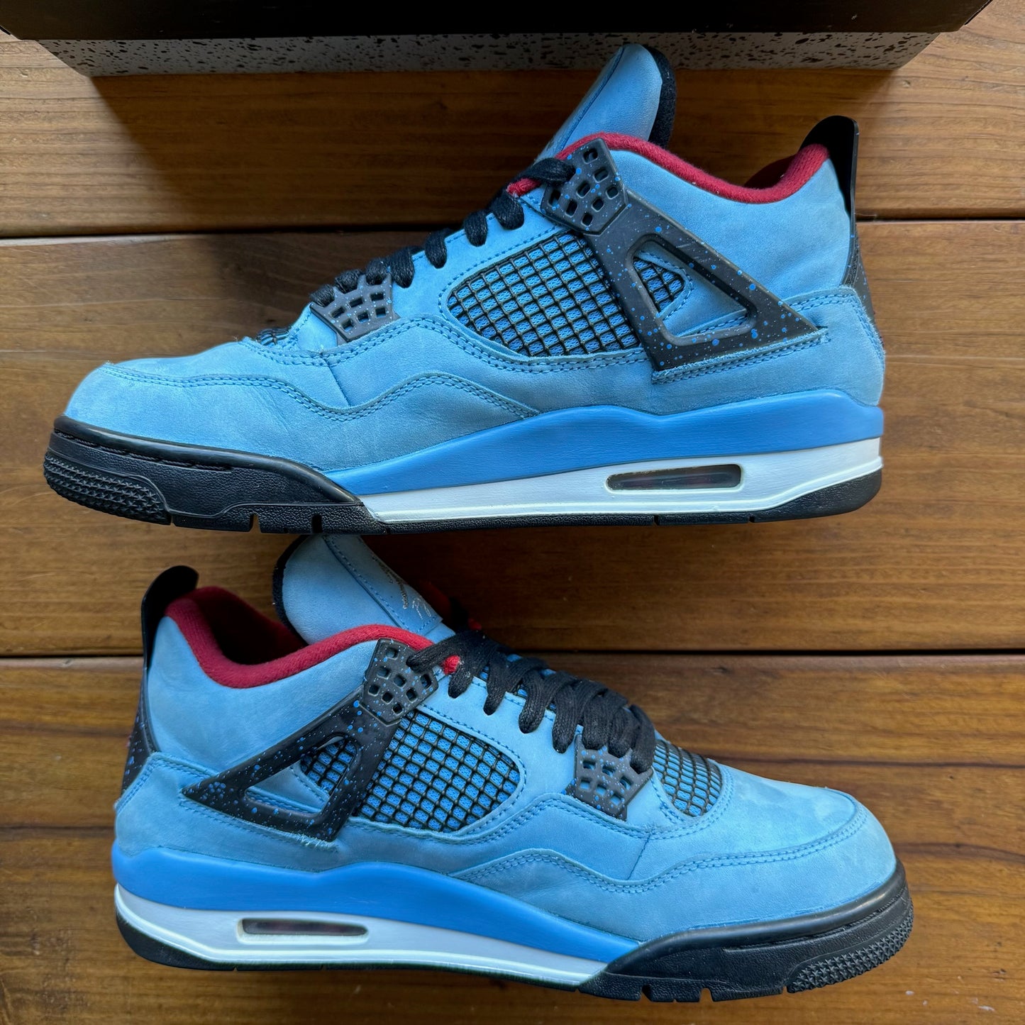 Size 9.5 - Travis Scott x Jordan 4 Retro 'Cactus Jack' (Used)