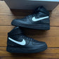 Talla 10.5 - 1017 ALYX 9SM x Air Force 1 High 'Negro Blanco' (Usado)