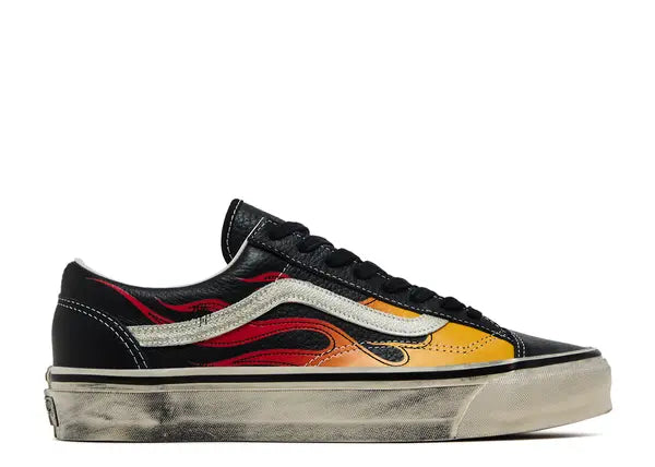 Talla 12 - Vans Old Skool LX 'Archive Flame Black' (Usado)