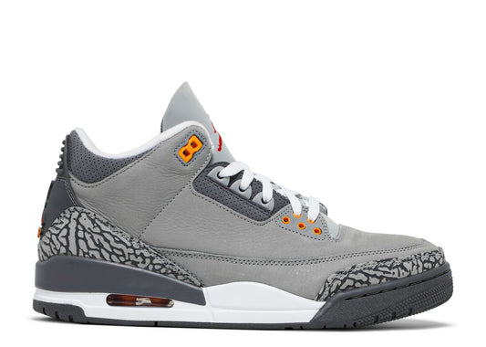 SIZE 10 - Jordan 3 Retro 'Cool Grey' 2021 (Used)