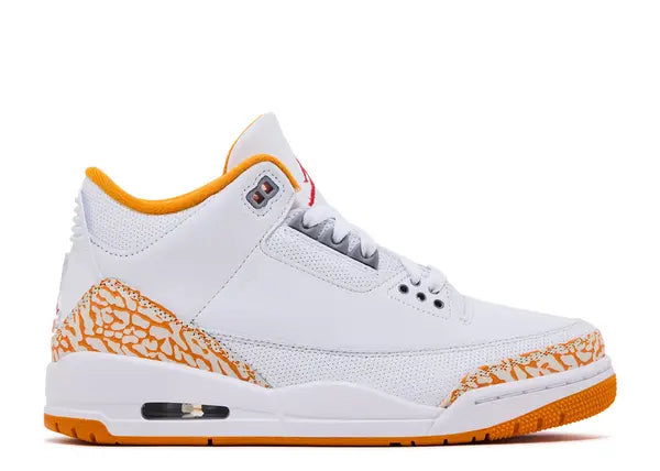 Size 11W/9.5M - Wmns Jordan 3 'Orange Citrus' (Used)
