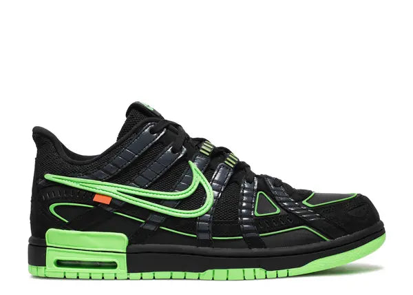 Talla 10 - Off-White x Air Rubber Dunk 'Green Strike' (Usado)