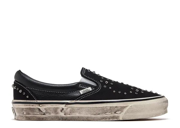 Vans Premium Classic Slip-On 'Pearlized Pack - Blackout' (New/Missing Box Top) - Size 12