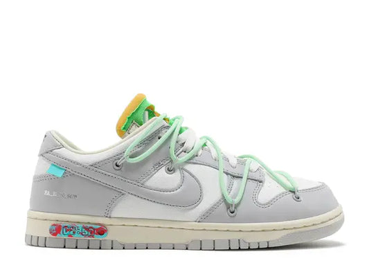 Größe 43 - Off-White x Dunk Low 'Lot 07 of 50' (Gebraucht)
