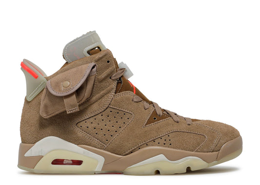 Travis Scott x Jordan 6 Retro 'British Khaki'