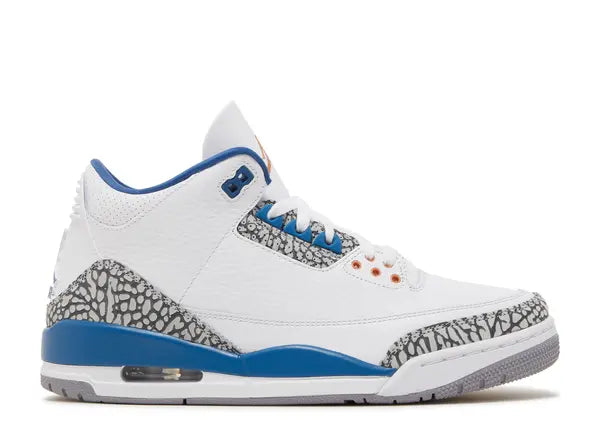 Größe 11 – Jordan 3 Retro „Washington Wizards“ (gebraucht)