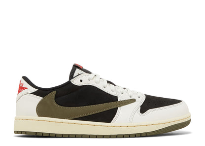 SIZE 6.5W/5M - Travis Scott x Wmns Jordan 1 Retro Low OG SP 'Olive' (Used)