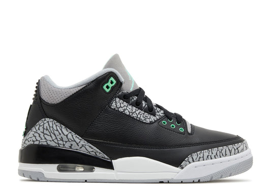 Jordan 3 Retro 'Green Glow'