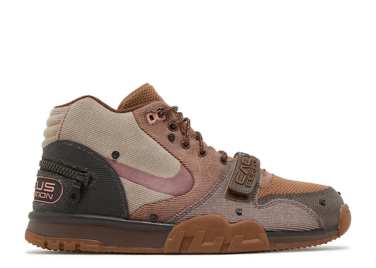 SIZE 12 - Travis Scott x Air Trainer 1 SP 'Chocolate' (Used)