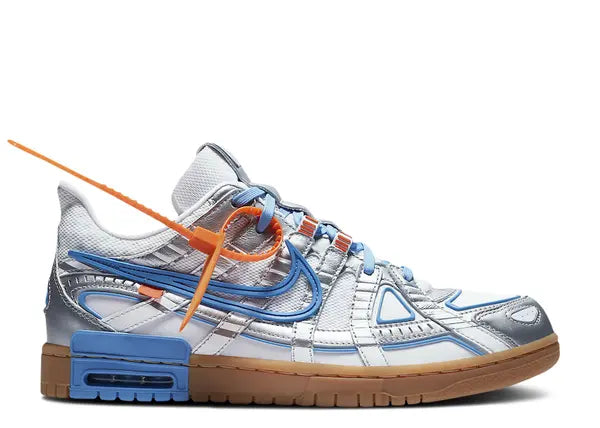 Talla 8.5 - Off-White x Air Rubber Dunk 'University Blue' (Usado)