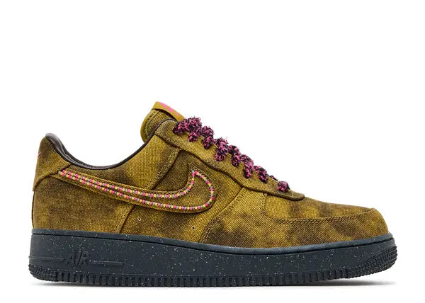 Talla 9.5 - Air Force 1 Low '07 QS 'Boucle Desert Moss' (Usadas)