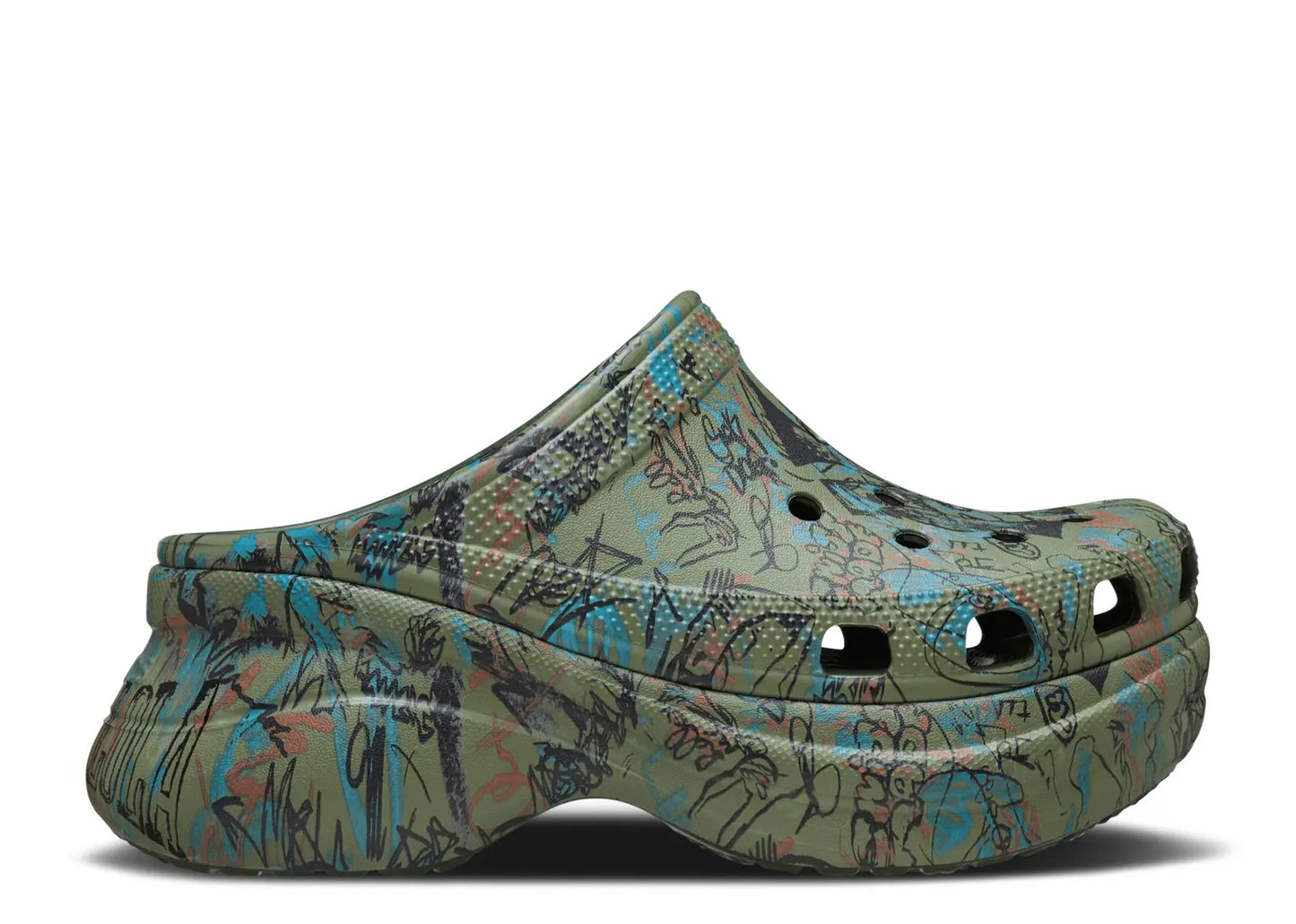 Mowalola x Wmns Classic Bae Clog 'Forest'