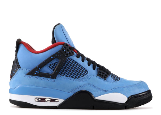 SIZE 8 - Travis Scott x Jordan 4 Retro 'Cactus Jack' (Used)