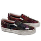 Size 11 - Vans Premium Classic Harris Tweed® Slip-On Shoe 'Red'