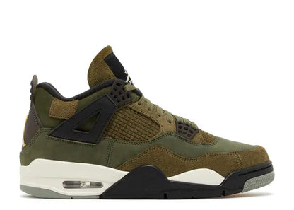 SIZE 12 - Jordan 4 Retro SE Craft 'Olive' (Used)