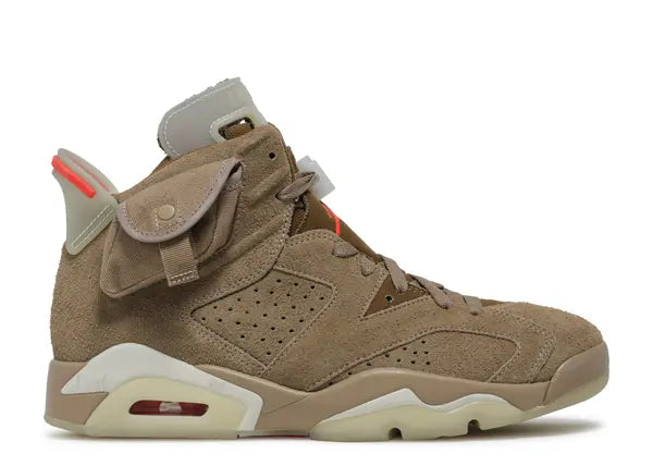 Size 9.5 - Travis Scott x Jordan 6 Retro 'British Khaki' (Used)