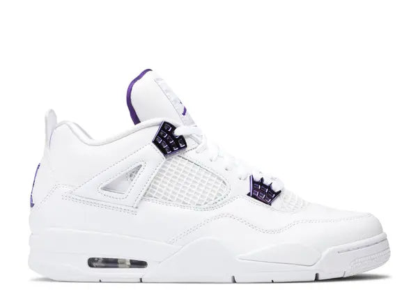 Größe 9 – Jordan 4 Retro „Purple Metallic“ (Gebraucht)