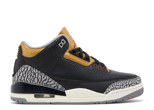 Wmns Jordan 3 Retro 'Black Gold' (Used)