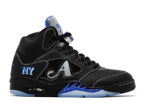 Talla 8.5 - Awake NY x Jordan 5 Retro 'Boro - Racer Blue' (Usado)