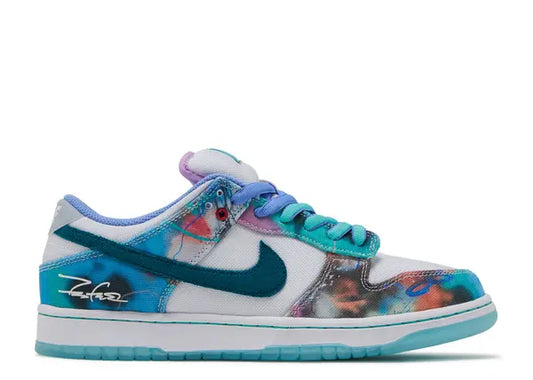 SIZE 8.5 - Futura Laboratories x Dunk Low SB 'Bleached Aqua' (Used)
