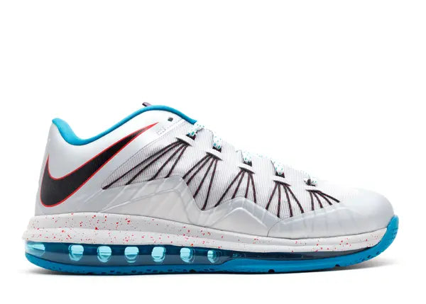 Size 10.5 - Air Max LeBron 10 Low 'Tropical Teal Platinum' (Used)