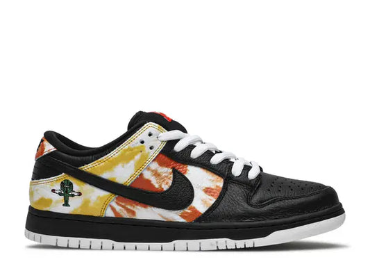 Size 10 - Dunk SB Low 'Tie-Dye Raygun - Black' (No Box)