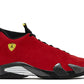 Größe 45,5 - Jordan 14 Retro 'Ferrari' 2025 (Gebraucht)