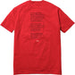 Supreme Scarface™ Shower Tee 'Rojo'