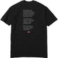 Supreme Scarface™ Shower Tee 'Negro'