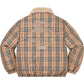 Chaqueta de Plumón con Cuello de Piel de Oveja Supreme®/Burberry®