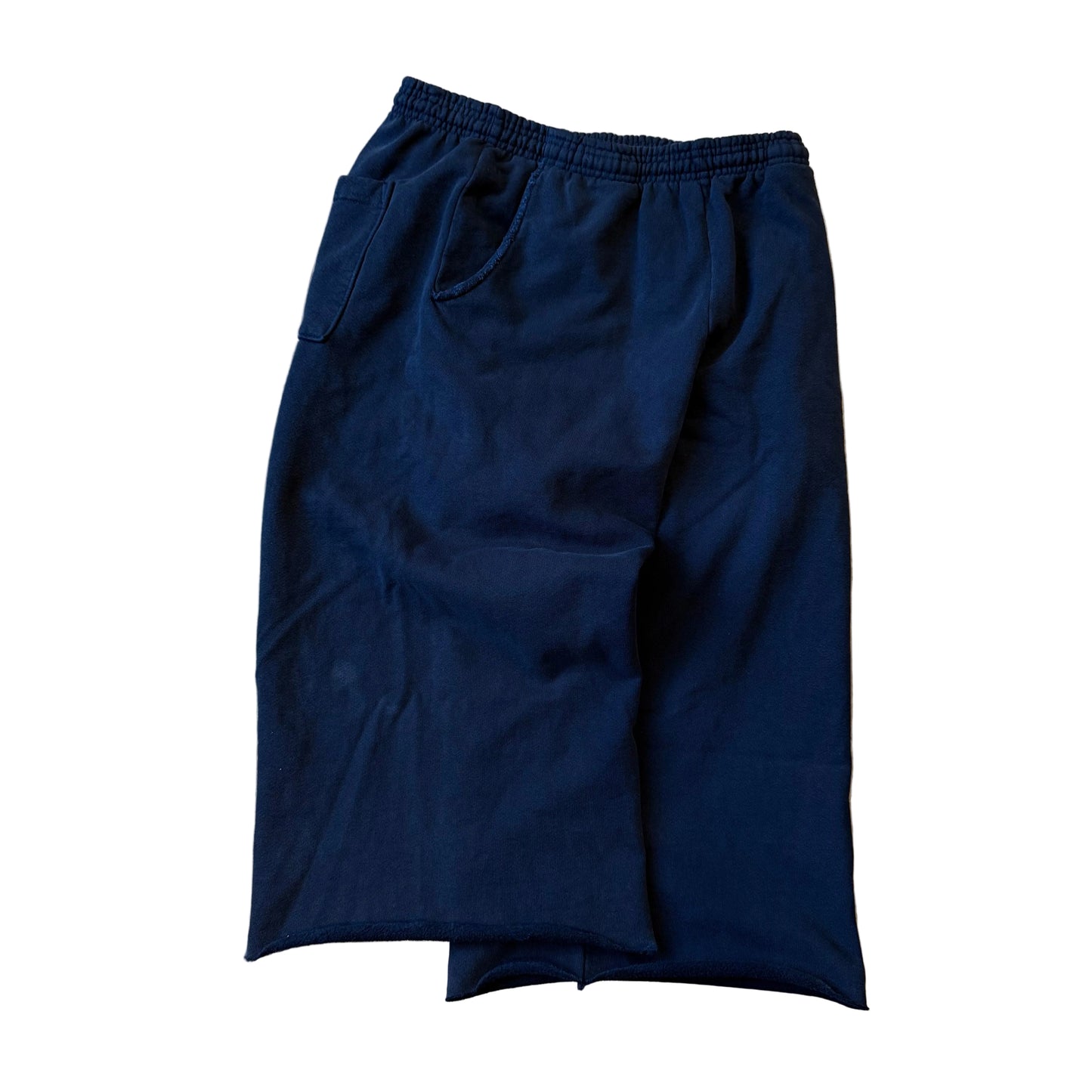 Mittel - LA Apparel 3/4 Sweatshort „Schwarz“
