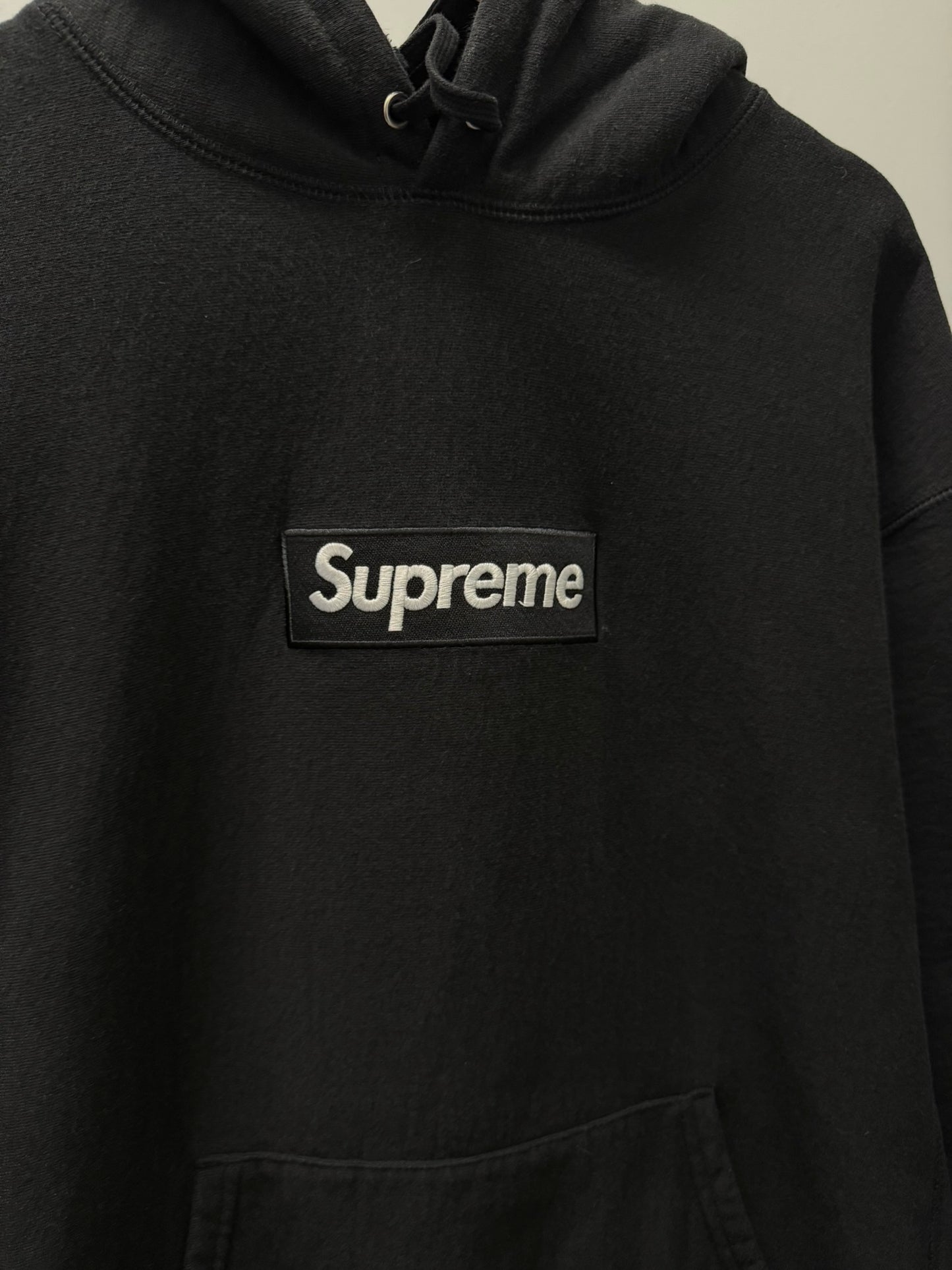 Large - Supreme Box Logo Hooded Sweatshirt - FW24 'Black' (Pre-Owned)
