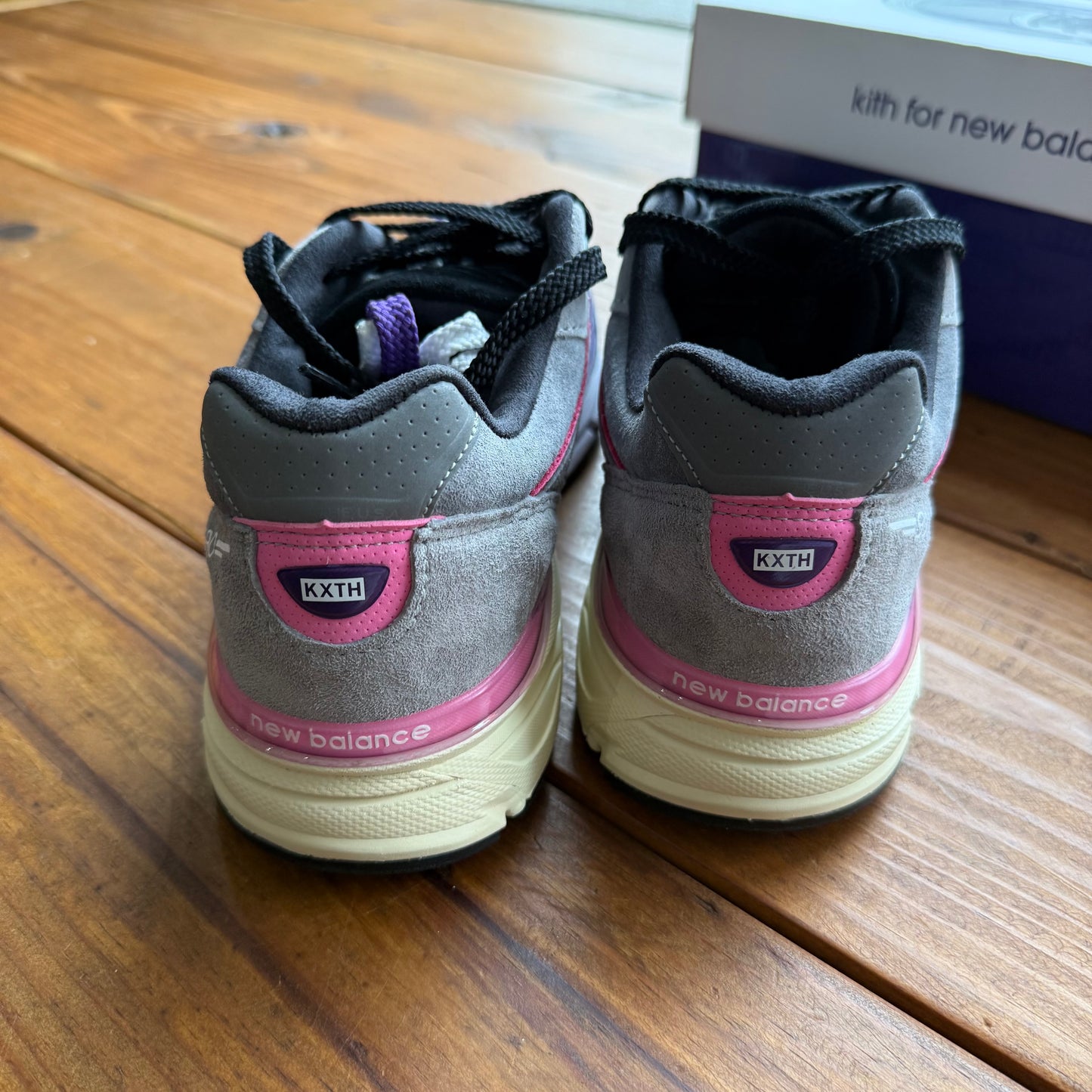 Größe 10.5 – New Balance Kith x United Arrows & Sons x 990v4 Made in USA (Gebraucht)