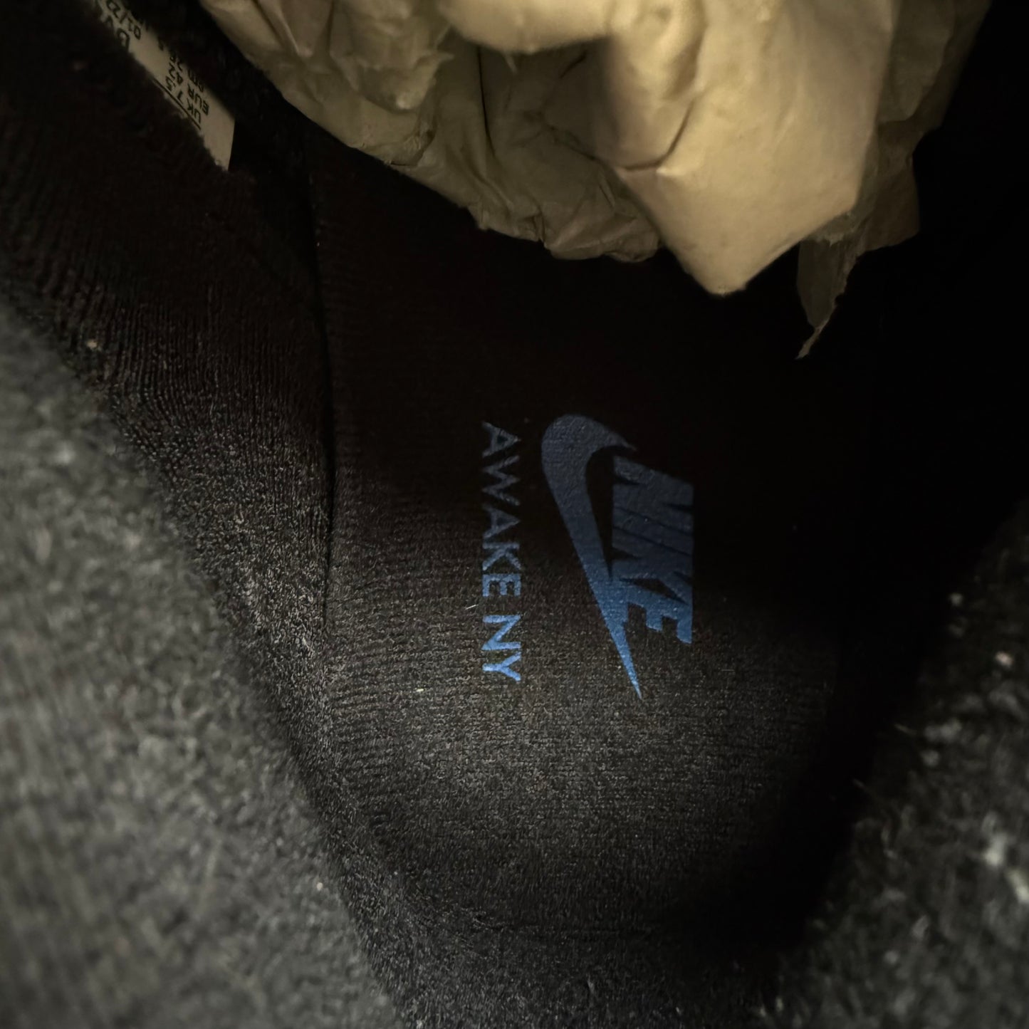 Talla 8.5 - Awake NY x Jordan 5 Retro 'Boro - Racer Blue' (Usado)