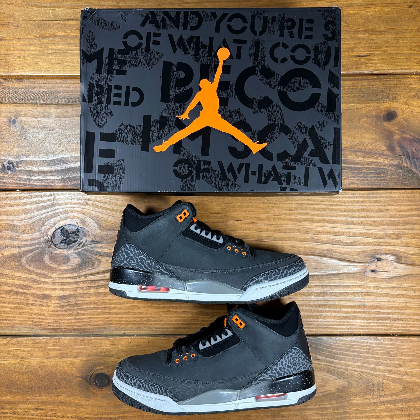 Jordan 3 Retro 'Fear' 2023 (Used)