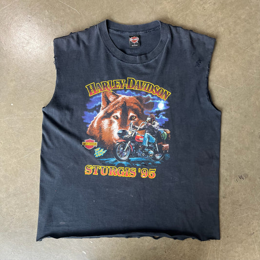 LARGE - Vintage Harley Sturgis Tee