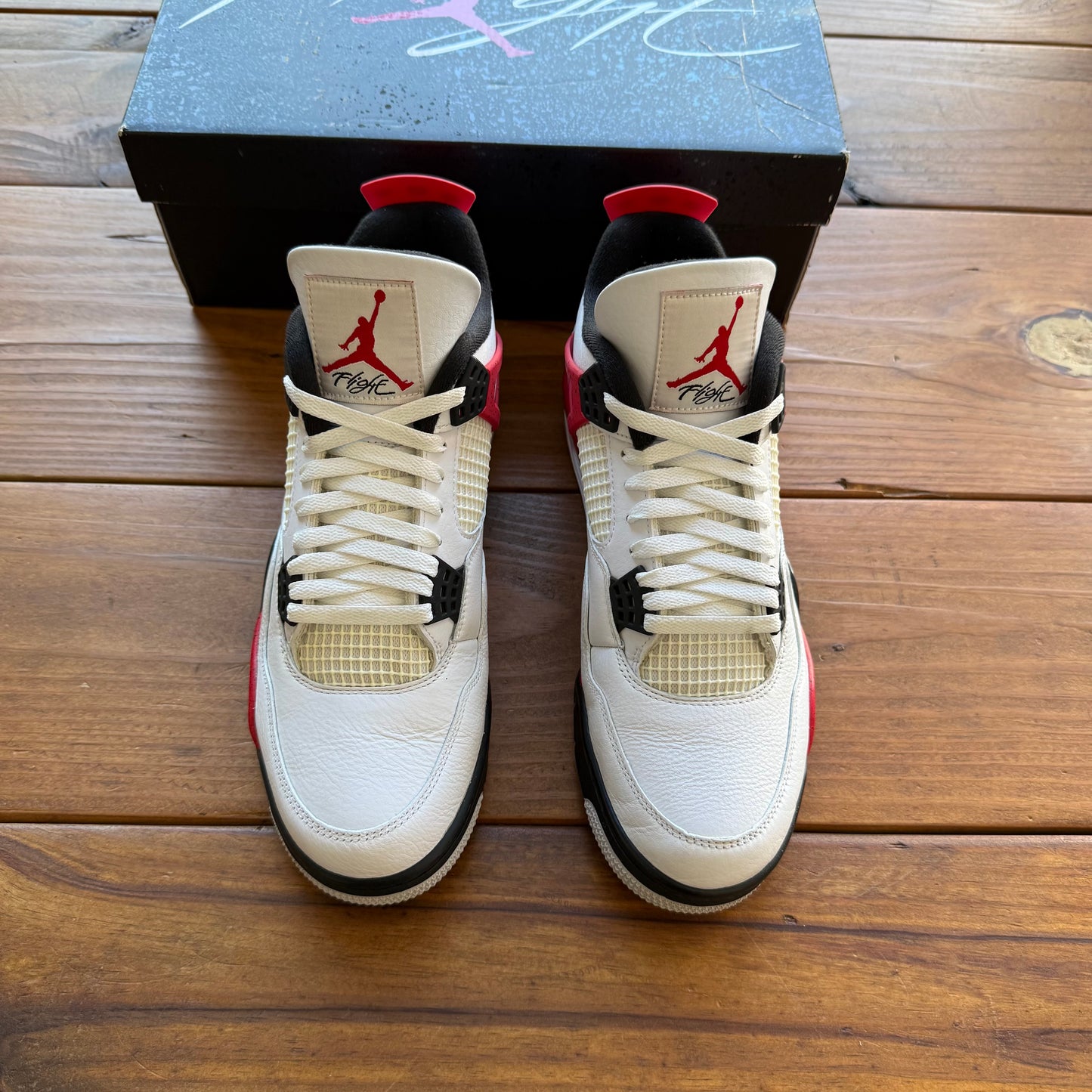 Size 11 - Jordan 4 Retro 'Red Cement' (Used)