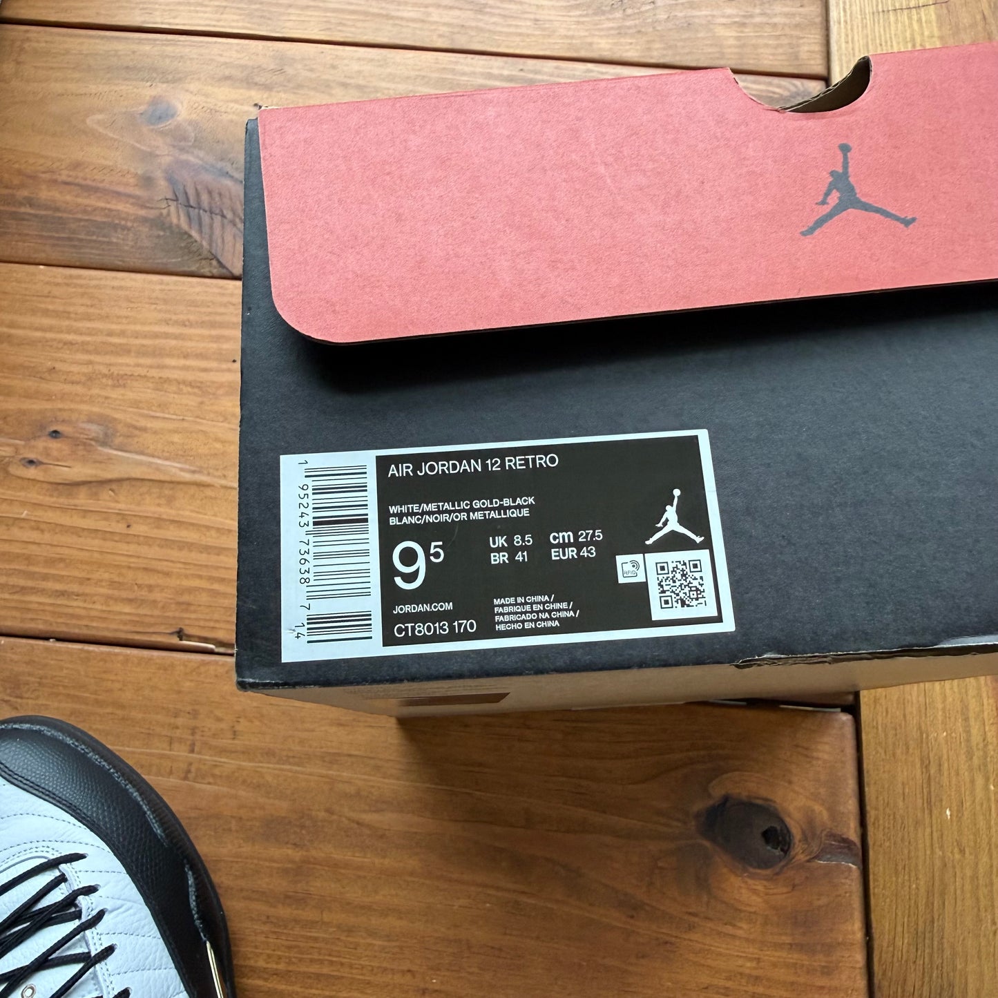 Größe 9.5 – Jordan 12 Retro 'Royalty' (Gebraucht)