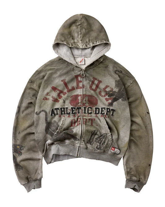 Small - Vale Forever Varsity Zip Up