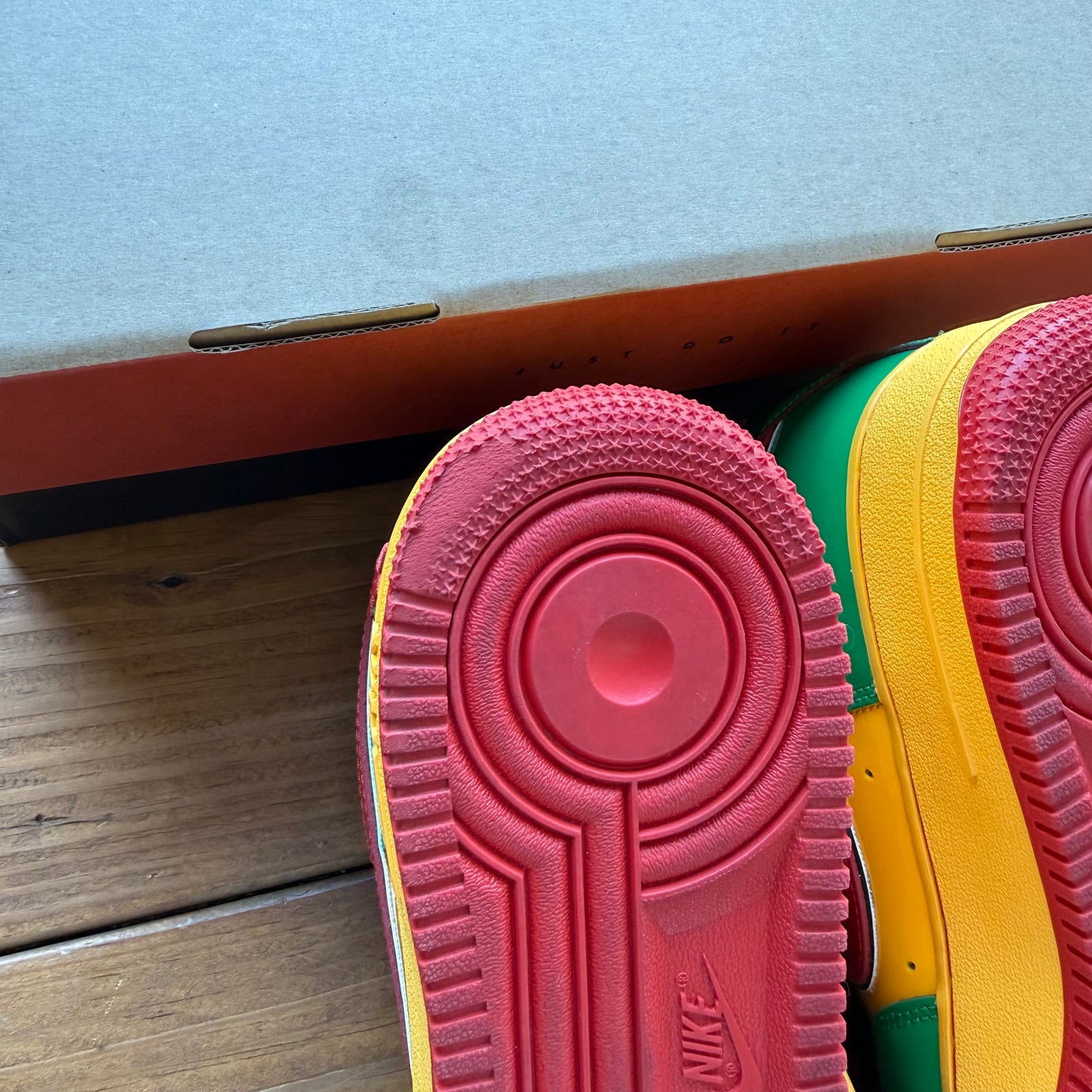 Size 12 - Lil Yachty x Air Force 1 Low 'Concrete Boys - Lucky Green' (Used)