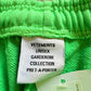 Large - Vetements Oval Logo Shorts 'Neon Green' (Pre-Owned)