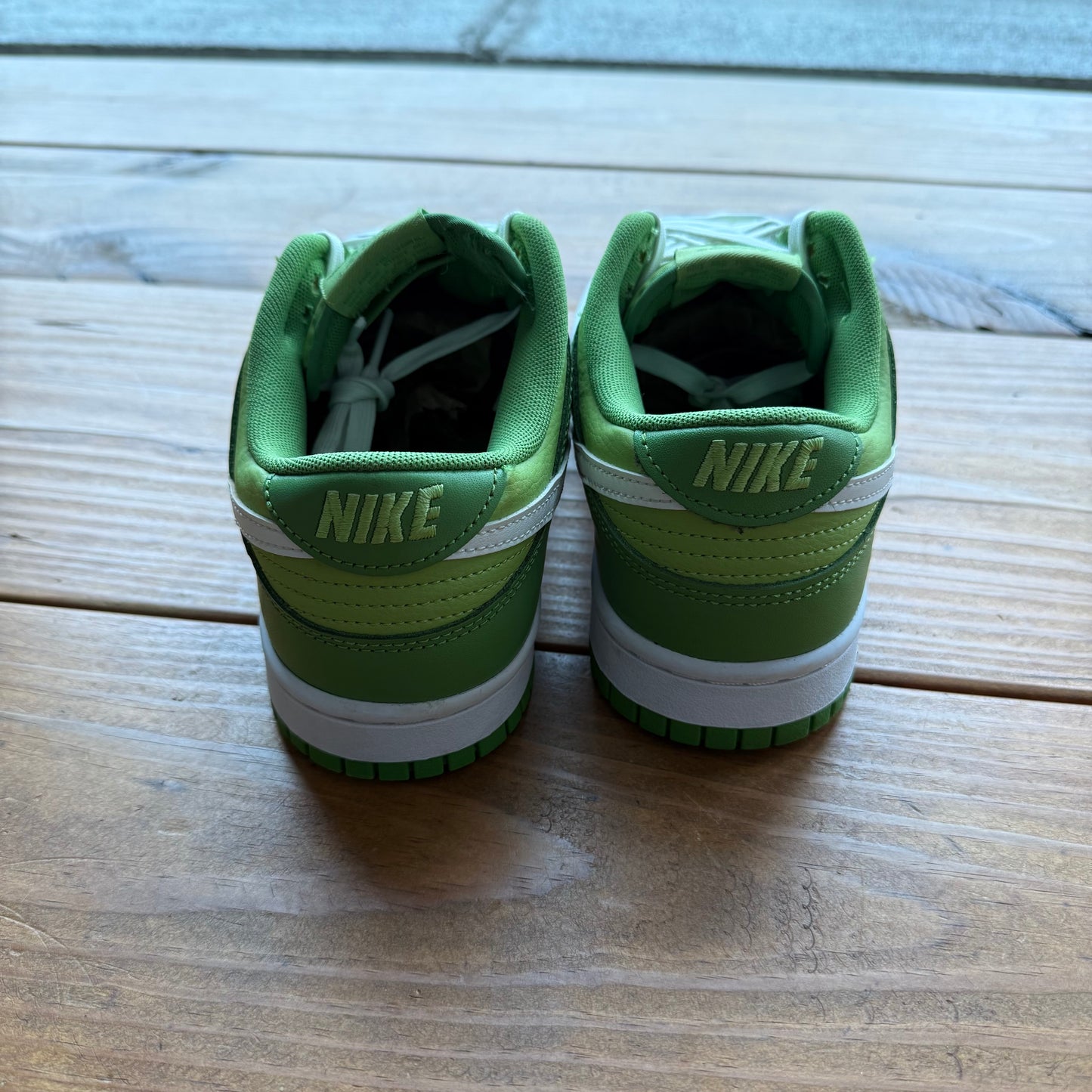 Größe 42.5 - Dunk Low 'Chlorophyll' (Gebraucht/Ohne Karton)