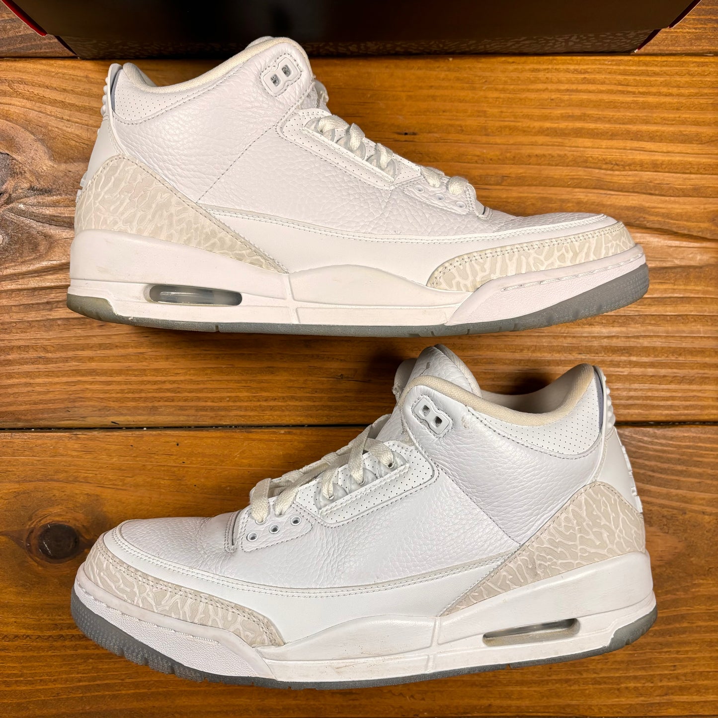 Jordan 3 Retro 'Triple White' (Used)