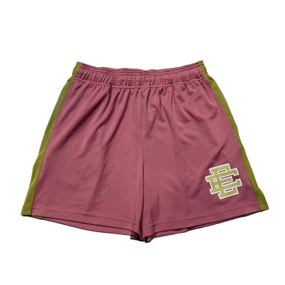 XL - Eric Emanuel Basic Shorts 'Mauve/Moss'