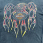 Groß - Vintage Harley Flame Langarmshirt