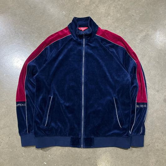 Supreme Velour Track Jacket (Used)
