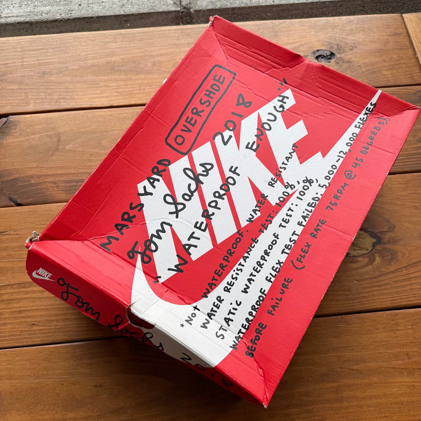 Size 10.5 - Tom Sachs x NikeCraft Mars Yard Overshoe 'White' (Used)